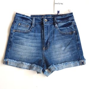 Juniors' WallFlower Insta Vintage Stellar Hi-Rise Shorts